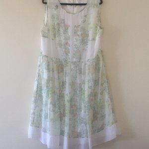 White/Floral Dress